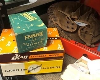 Vintage Camera/Film Equipment, Vintage Catcher's Mitt