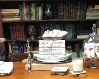 Designer Quote Books, Quote Linens