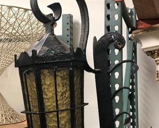 Hand Forged Cast Iron Belgian Lantern