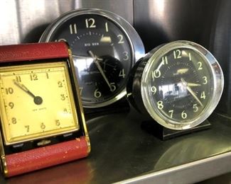 Vintage Clocks: New Haven, Big Ben, Baby Ben
