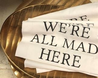"We're All Mad Here" Towels