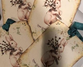 Custom Ordered Handmade Banners and Gift Tags AMAZING! Easter, Botanical, Alice in Wonderland, It's a Boy, It's a Girl, ...