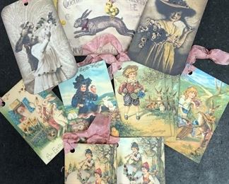 Custom Ordered Handmade Banners and Gift Tags AMAZING! Easter, Botanical, Alice in Wonderland, It's a Boy, It's a Girl, ...