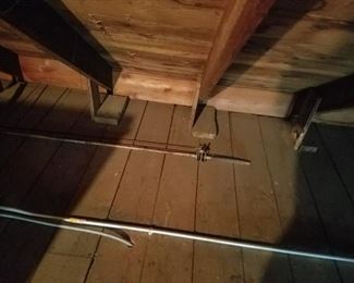 old fishing pole