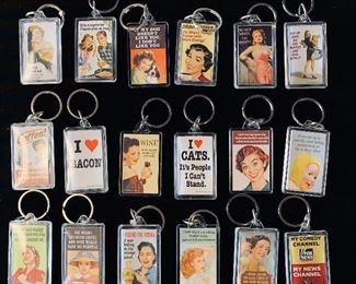 Kooky 90s keychains 