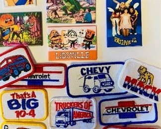 Thousands of vintage Magnets and Vintage Patches 