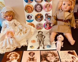 Hundreds of Shirley Temple items 