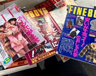 Japanese fashion magazines 1980s and 90s 