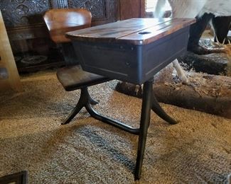 Vintage School Desk