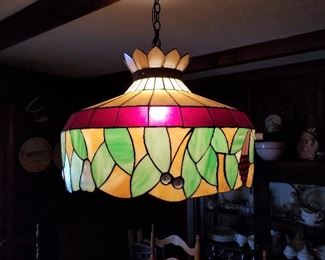Stain Glass Light Fixture