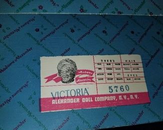 Victoria Madame Alexander Doll
