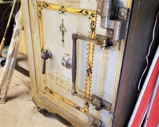 Antique Bank Safe (We do have combination)
