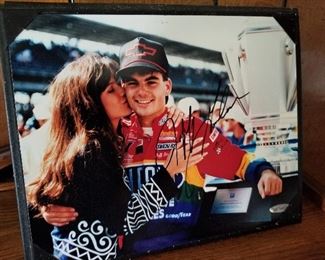 Jeff Gordon Autographed Picture