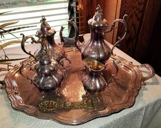 Reed & Barton serving set