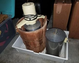 Vintage Ice Cream Churn 
