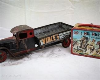 Antique and vintage toy and lunchbox