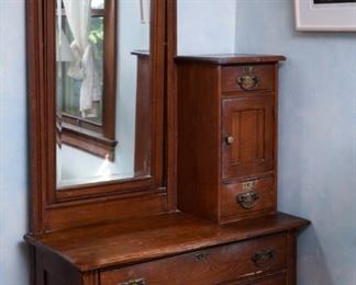 Antique Mirror Dresser