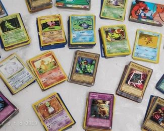 Pokémon and Yu-gi-oh collectible playing cards