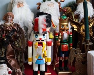 Large collection of Antique and Vintage Christmas ornaments