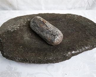 antique metate