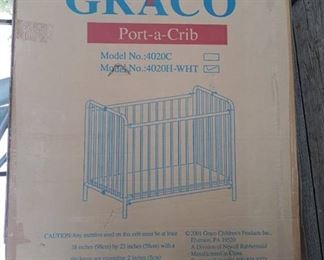 Graco Port-A-Crib Model 4020H-WHT