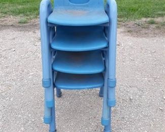 (4) Childrens Chairs