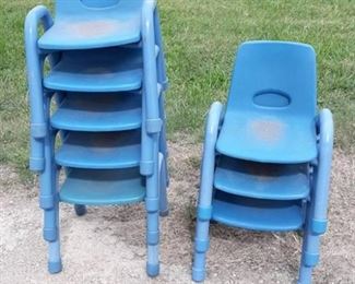 (8) Childrens Chairs