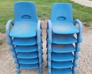 (12) Childrens Chairs