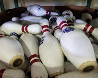 (10) Brunswick Bowling Pins