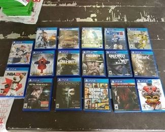 (17) PS4 Games