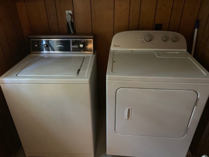 Kenmore Washer( Sold) & Whirlpool dryer