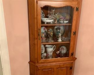 Corner Curio Cabinet