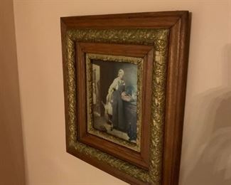 Excellent Wood Frame & Picture