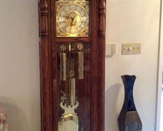 Sligh Grandfather Clock model 0947-1-AB, $875.00, see following close up photos