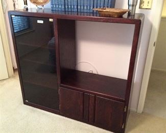 stereo equipment cabinet $65.00