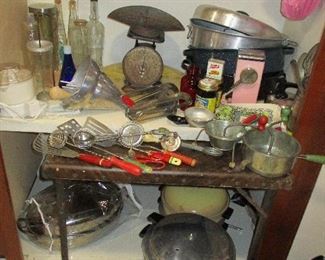 Anitque and vintage kitchen tools