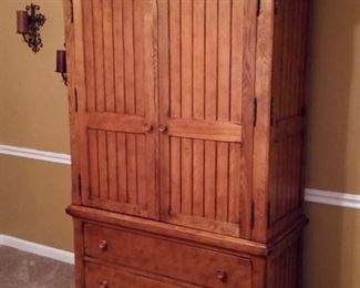Oak armoire
