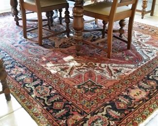 Hand-knotted Persian rug
