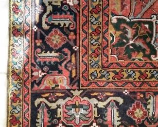 A closer look at the Persian rug