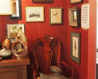 TONS of original art--oil paintings, watercolors, lithographs and prints