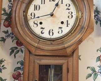 Vintage Wall Clock (as is)