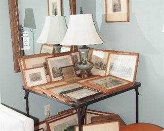 LOTS Vintage Lithographs