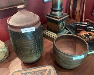 Two RARE and Early pieces by Peter Voulkos