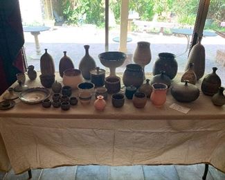 Entire Collection Pottery by Henry Lineau