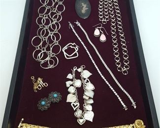 Jewelry Sterling Tray A