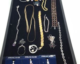 Jewelry Tray Sterling Vermeil Gold Filled A