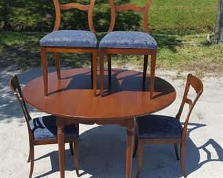 Furniture Cherry Table chairs