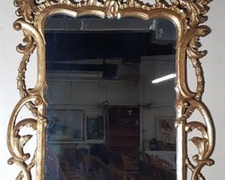 Furniture Leaf Gilt Frame Mirror
