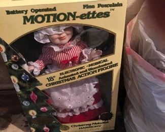 Motionetttes Christmas Doll