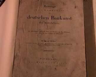 1821 German Architectural Book
